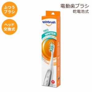 アーム&ハンマー 電動歯ブラシ 大人用 バッテリー Arm&Hammer Spinbrush PRO WHITEN Battery Powered Toothbrush