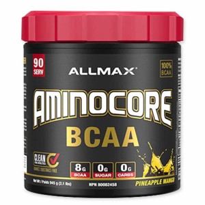 アミノコア BCAA パインアップルマンゴー 945g（2.1lbs）90回分 ALLMAX（オールマックス）