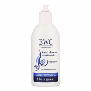 BWC フェイシャルクレンザー 3％AHA入り 250ml（8.5floz） ビューティーウィザウトクルエルティー