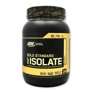 ゴールドスタンダード アイソレート リッチバニラ 24回分　720g（1.58LB） Optimum Nutrition（オプティマムニュートリション)