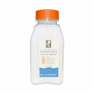 SEA MINERALS 死海のミネラルバスソルト 453g（1lb）シーミネラルズ