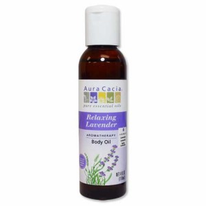 Aura Cacia オーラカシアラベンダー バス・ボディ・マッサージオイル 118ml