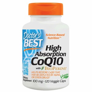 コエンザイムQ10 サプリメント 高吸収CoQ10 100mg 120粒（ベジタブルカプセル）