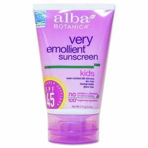 【キッズ用】アルバ・ボタニカ ベリーエモリエント サンブロック SPF45