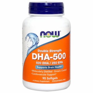 DHA-500 90粒 NOW Foods（ナウフーズ）