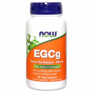 EGCg（エピガロカテキンガレート） グリーンティーエキス 90粒 NOW Foods（ナウフーズ）