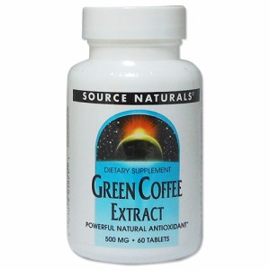 【話題のコーヒークロロゲン酸が豊富！】グリーンコーヒーエキス 500mg 60粒