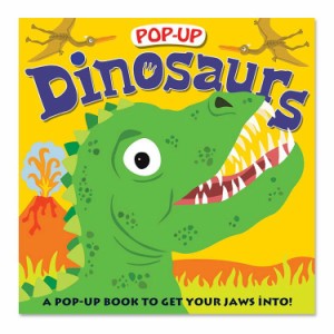 【洋書】ポップアップ ダイナソー 飛び出す絵本 [ロジャー・プリディ] Pop-up Dinosaurs: A Pop-Up Book to Get Your Jaws Into [Roger P