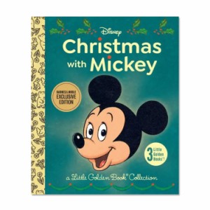 【当店のみB&N限定Ver】【洋書】ディズニー クリスマス ウイズ ミッキー[アニー・ノース・ベッドフォード] Disney Little Golden Books: 