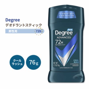 ディグリー アドバンスドプロテクション デオドラントスティック 76g (2.7oz) クールラッシュの香り Degree Men Advanced Protection Deo