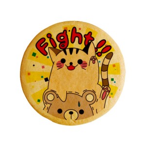 クッキー イラスト プリント メッセージ Fight!! 応援 プチギフト 洋菓子 お菓子 お取り寄せスイーツ 通販 人気 贈り物 おすすめ 有名 フ