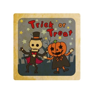 クッキー イラスト プリント メッセージ ハロウィン Trick or treat お祝い プチギフト 洋菓子 お菓子 お取り寄せスイーツ 通販 人気 贈