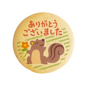 クッキー イラスト プリント メッセージ ありがとう ございました！ お礼 プチギフト 洋菓子 お菓子 お取り寄せスイーツ 通販 人気 贈り