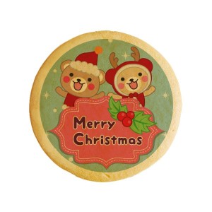 クッキー イラスト プリント メッセージ クリスマス Merry Christmas6 お礼 プチギフト 洋菓子 お菓子 お取り寄せスイーツ 通販 人気 贈