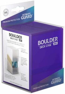 Ultimate Guard アルティメットガード Boulderデッキケース100+ L UGD010695 アメジスト 紫 カードケース デッキケース 4056133006187