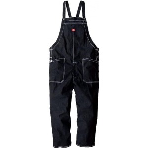 Dickies (ディッキーズ) ストレッチデニムサロペット インディゴ SSサイズ D-709　ワークウェア 作業着 作業服 つなぎ オーバーオール