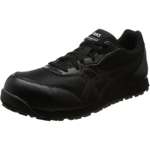アシックス asics 安全靴/作業靴 28.0cm ウィンジョブ WINJOB CP201 ブラック×ブラック 黒 JSAA規格A種 ローカット 紐タイプ