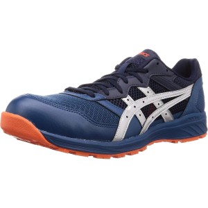 アシックス asics 安全靴/作業靴 26.5cm ウィンジョブ WINJOB CP210 マコブルー×シルバー JSAA規格A種 紐タイプ ローカット