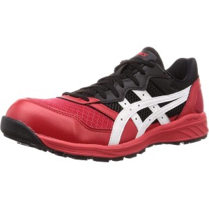 アシックス asics 安全靴/作業靴 25.5cm ウィンジョブ WINJOB CP210 クラシックレッド×ホワイト JSAA規格A種 紐タイプ ローカット