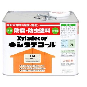 大阪ガスケミカル キシラデコール #114ワイス 7L 　油性 屋外用 防腐・防虫 塗料 補修用品 住宅資材