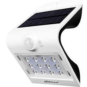 オンロード(OnLord) センサーライト ソーラーライト LED 屋外 人感センサー 防塵 防水 IP65 OL-304W Plus