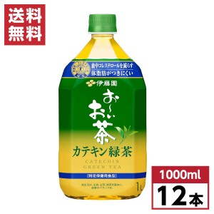 【まとめ買い】 伊藤園 おーいお茶 カテキン緑茶 1L×12本 特保 トクホ 箱買い ケース買い 特定保健用食品 お〜いお茶 1000ml