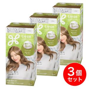 【送料込・まとめ買い×4個セット】花王 リーゼ 泡カラー ミルクティグレージュ 115mL ヘアカラー