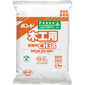 木工用ボンド詰替用CH38　ボンド　木工用　接着剤　工作　図工　業務用　大容量