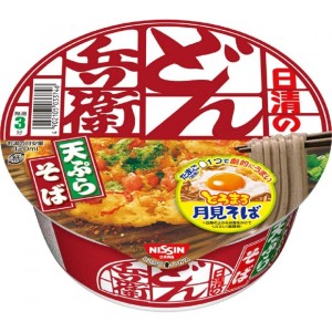 日清食品 どん兵衛 天ぷらそば [東] 100g×12個 １ケース分 カップ麺 そば 備蓄 食品
