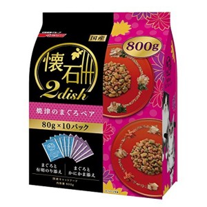 懐石 キャットフード 2dish 焼津のまぐろペア 800g