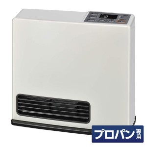 【在庫有・即納】  【北海道・沖縄・離島配送不可】Rinnai リンナイ ガスファンヒーター RC-N206E-LPG ホワイト ［プロパンガス用 / 木造