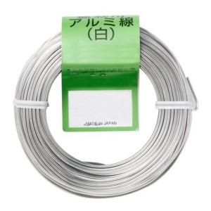 ハナカツ アルミ線 白 100g 2.0mm