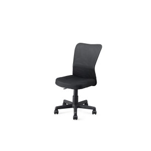 アイリスオーヤマ メッシュバックチェア OFC-MB ブラック デスクチェア オフィスチェア 通気性 キャスター付 椅子 イス