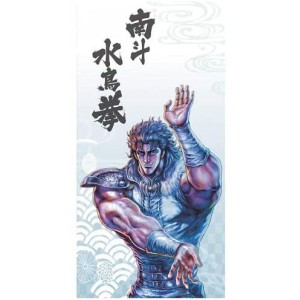 アサヒペン 北斗の拳 世紀末和室伝説 襖の章 レイ（ふすま紙1枚用） 92cm×182cm NSH-004F 南斗水鳥拳 飛翔白麗 世紀末救世主伝説 妖星は