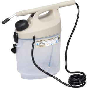 【送料無料】工進(KOSHIN) 乾電池式噴霧器 5L GT-5D　単一乾電池4本(別売) 除草 殺虫 3段伸縮1頭口ノズル 100cm 肩掛け