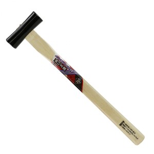 利一 両口玄能 尺一柄 二重クサビ 225g 金槌 釘打ち  大工道具 与板利器