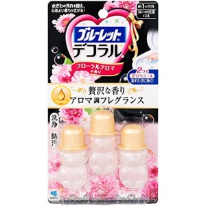 ブルーレットデコラル トイレ便器の内側 香りと汚れ着付防止の花びらジェル フローラルアロマの香り 約30日分