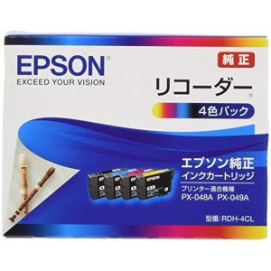 EPSON 純正インクカートリッジ RDH-4CL 4色セット