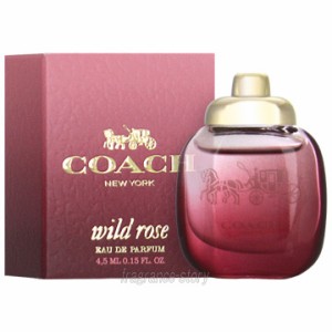 コーチ COACH コーチ ワイルドローズ オードパルファム 4.5ml EDP ミニ香水 ミニチュア fs 【香水 レディース】【即納】