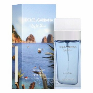 ドルチェ＆ガッバーナ DOLCE & GABBANA D&G ライトブルー ラブ イン カプリ 100ml EDT SP fs 【香水 レディース】【即納】