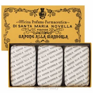 サンタ マリア ノヴェッラ Santa Maria Novella アーモンドソープ 3P 105g×3個 cs 【即納】