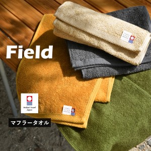 今治タオル マフラータオル 1枚 フィールド スポーツタオル 送料無料 (ネコポス) 22×116cm 日本製 Field 首巻きタオル ロングタオル ス