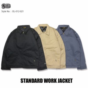 BLUCO(ブルコ) OL-012-021 WORK JACKET 全3色(ブラック・AFブルー・カーキ)