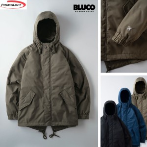 BLUCO(ブルコ) OL-075-022 MODS COAT 3色(BLK/NVY/OLV)