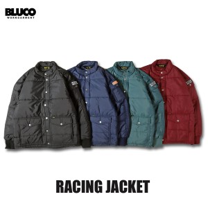 BLUCO(ブルコ) OL-1310 RACING JACKET 4色(NVY/BGD/TEL/BLK)