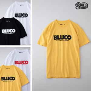 BLUCO(ブルコ) OL-800-021 PRINT TEES -Sams-全4色(ブラック・ホワイトxレッド・ホワイトxブラック・イエロー)