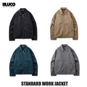 BLUCO(ブルコ) OL-31-001 STANDARD WORK JACKET 4色(BLK/KHK/NVY/L.GRY)
