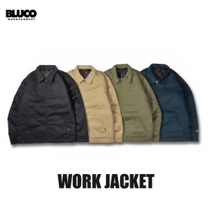 BLUCO(ブルコ) OL-0312 WORK JACKET 4色(OLV/KHK/NVY/BLK)