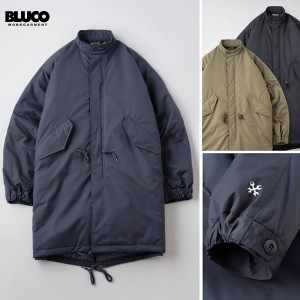 BLUCO(ブルコ) OL-1375 MODS COAT 3色(GRY/BLK/OLV)