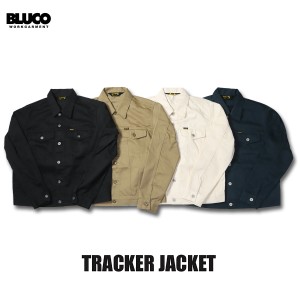 BLUCO(ブルコ) OL-1302 TRACKER JACKET 4色(IVO/NVY/KHK/BLK)